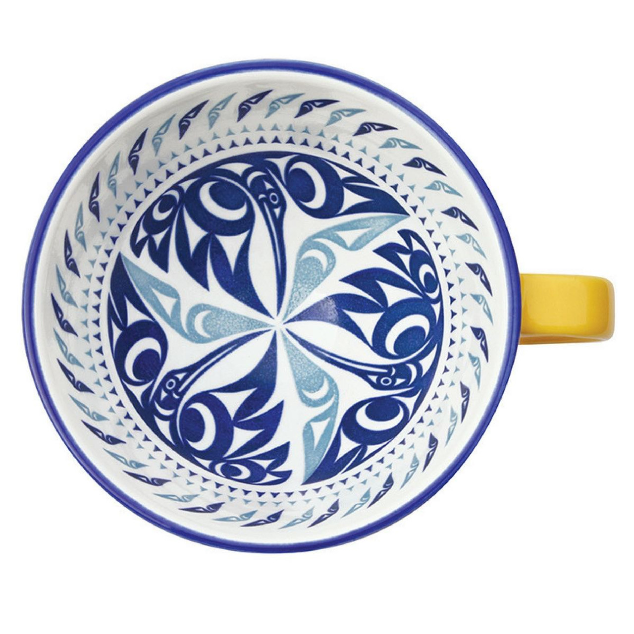 Native Northwest Porcelain Art Mug - Image 4