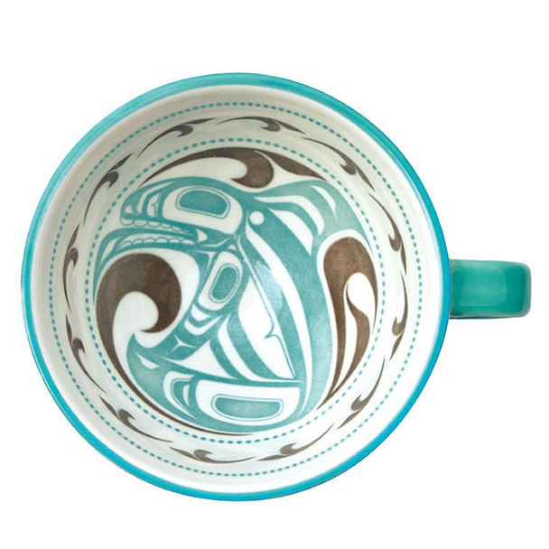 Native Northwest Porcelain Art Mug - Image 3