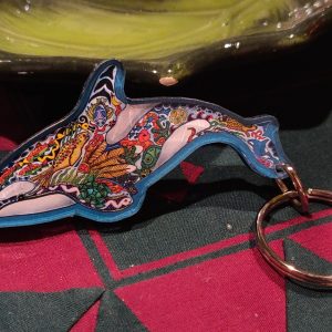 Orca key Chains in Two Designs