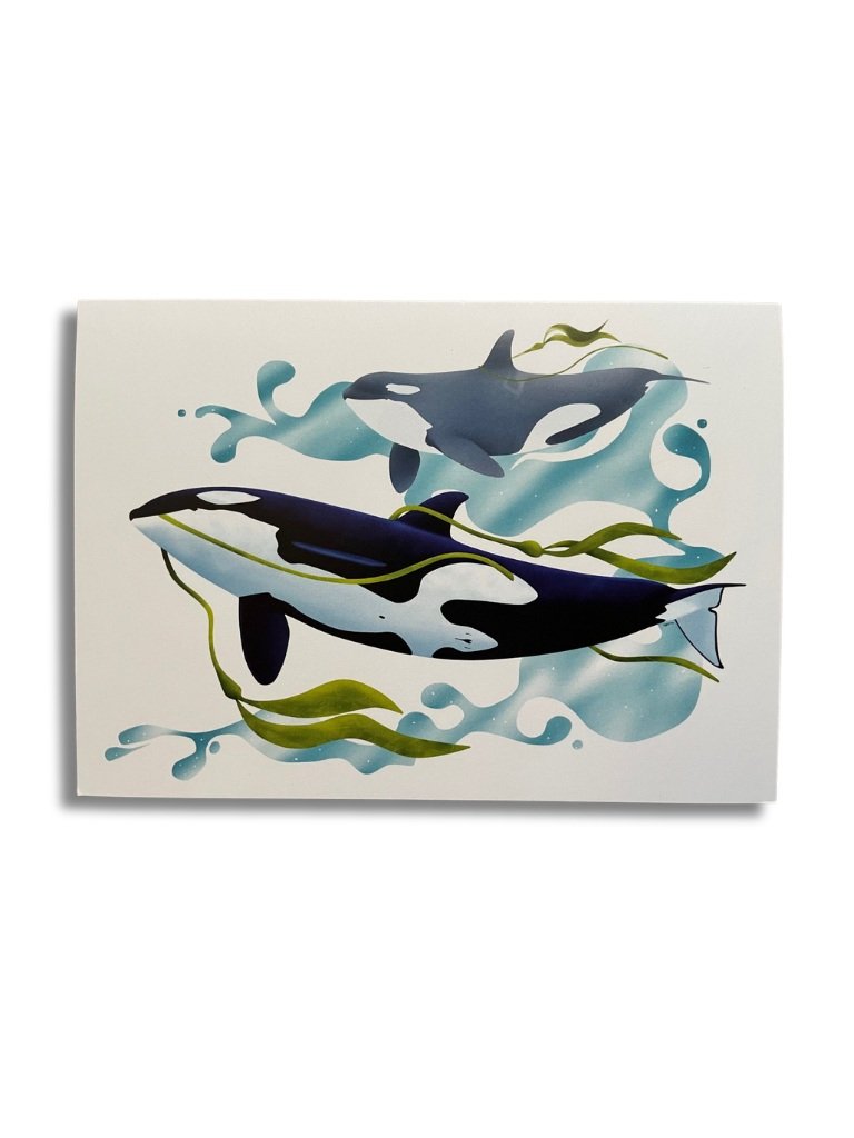 Tokitae Greeting Cards