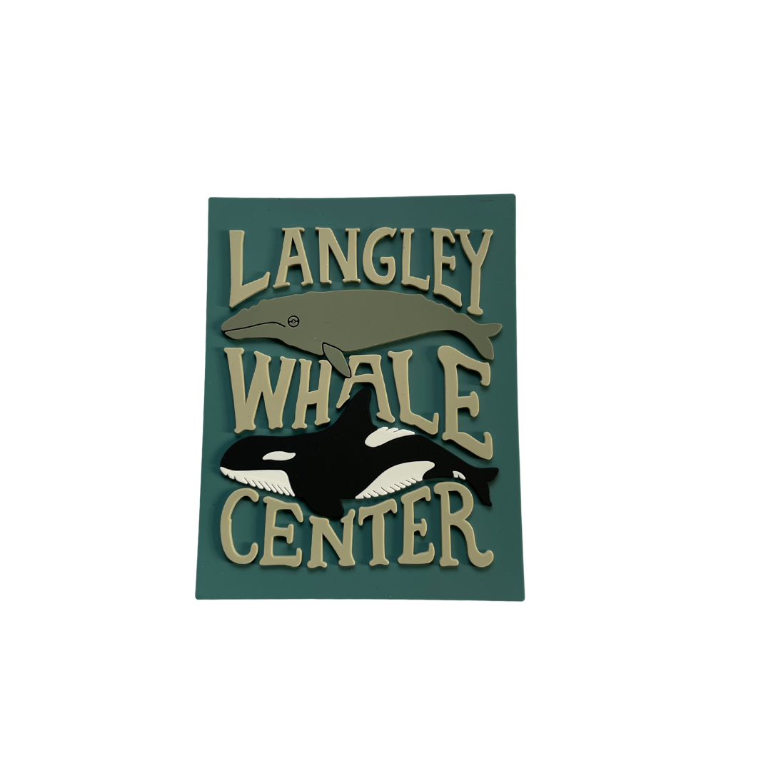 Orca Network & Langley Whale Center 3d Magnets